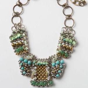 ANTHROPOLOGIE PAM HIRAN CHASCA BEADED NECKLACE